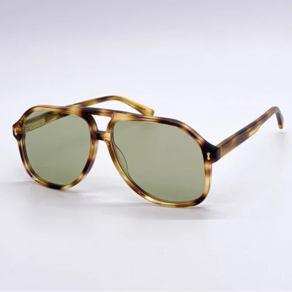 NEW GUCCI GG1042S 004 UNISEX AVIATOR SUNGLASSES GUCCI GG1042S - Picture 8 of 11